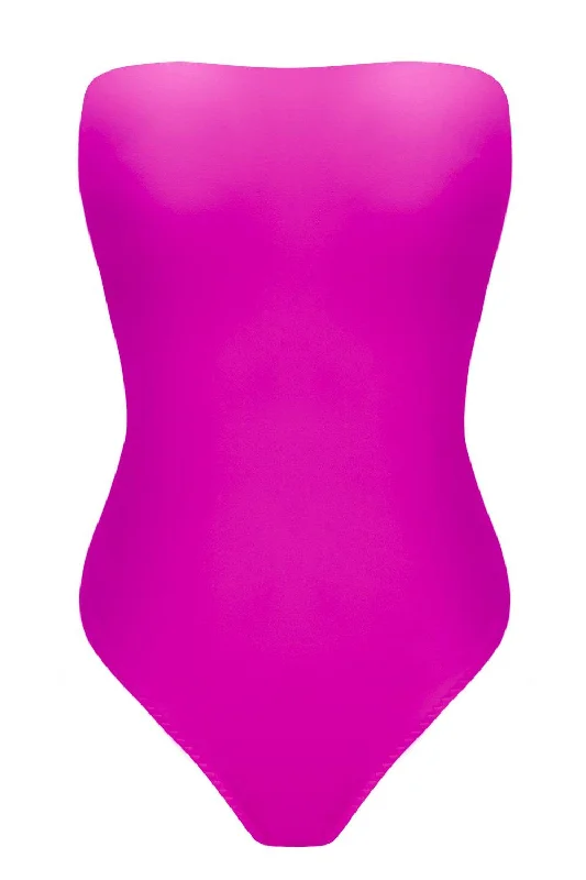 Printed One-Pieces with Patterns -Ellipsia Fuchsia swimsuit