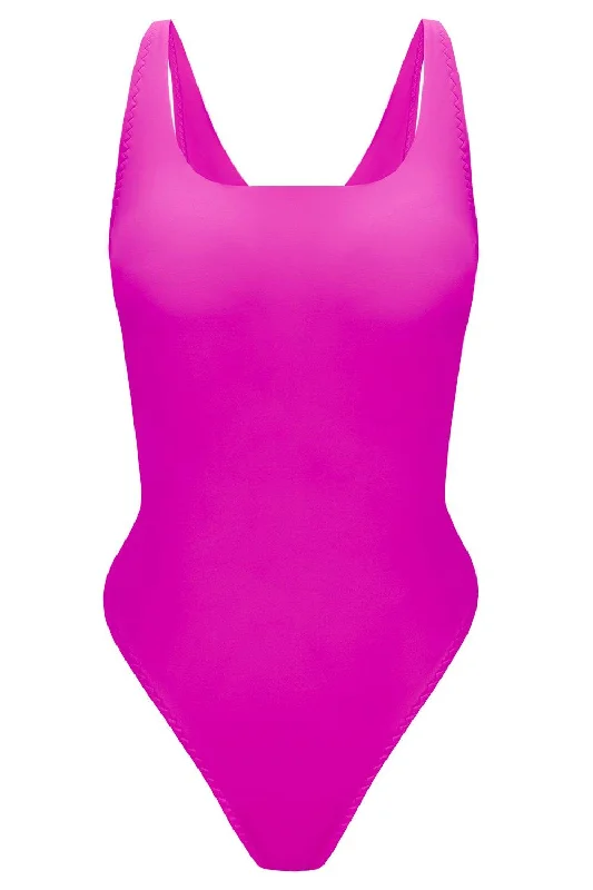 Swimsuit One-Pieces for Beach -Symmetria Fuchsia swimsuit