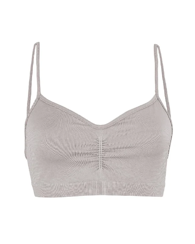 Cropped One-Pieces for Trendy -POISE Bra Top | Taupe