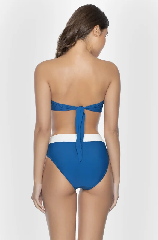 Yellow One-Pieces for Bright -High Waist Full Bottoms