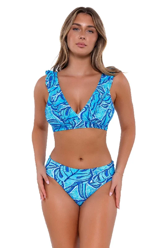 Supportive tankini swim sets for active pool days -Sunsets Seaside Vista Willa Wireless Top