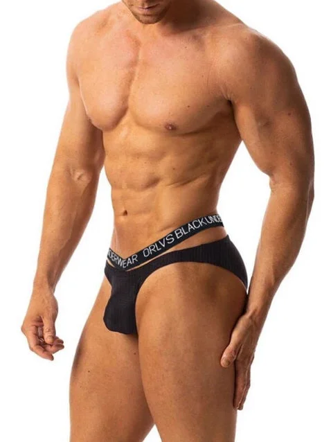 Supportive swim sets with sturdy underwire support -Men's Sexy U-Convex Pouch Low-rise Bikini