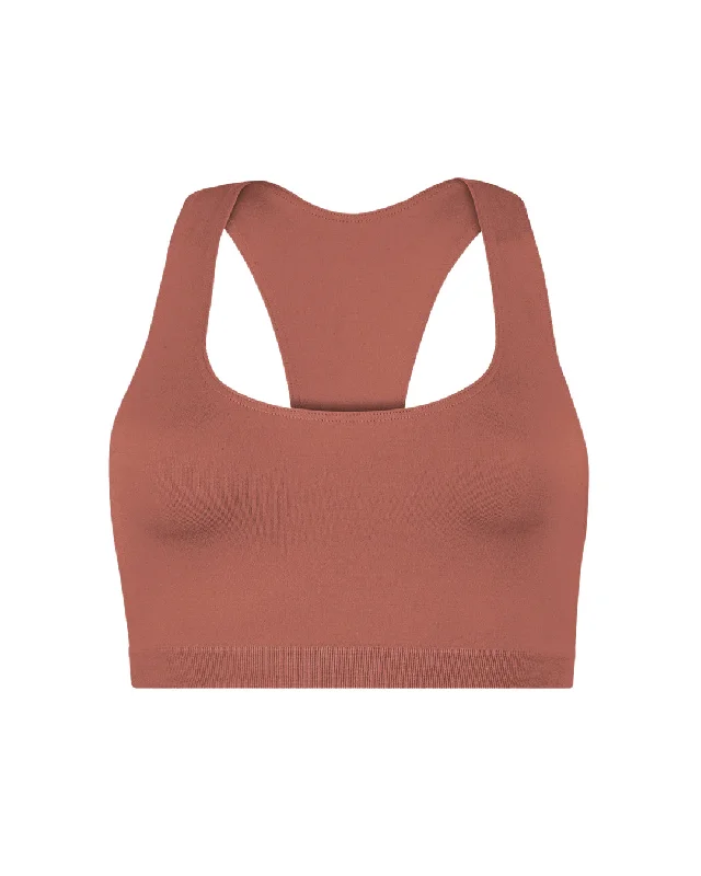 Green One-Pieces for Nature -ELATED Bra Top | Rusty Pink