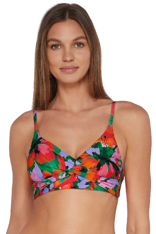 Sporty bikini swim sets for athletic vibes -Sunsets Hummingbird Cove Lyla Bralette Top