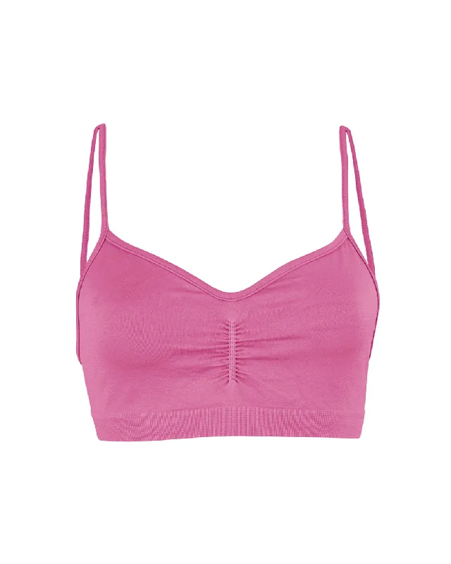 Buttoned One-Pieces for Style -POISE Bra Top | Candy