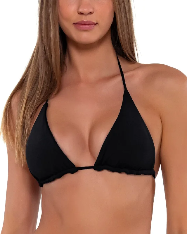 Adjustable bikini swim sets for perfect fit -2025 Sunsets Solids Starlette Triangle Top - 63Ts