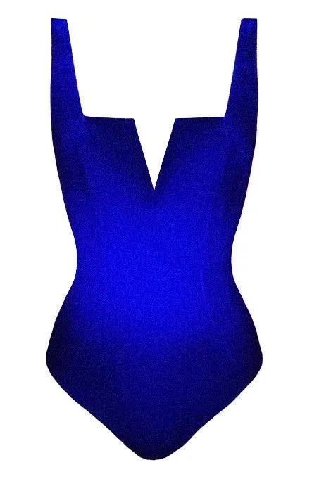 Bridal One-Pieces for Wedding -Bersèra blue swimsuit