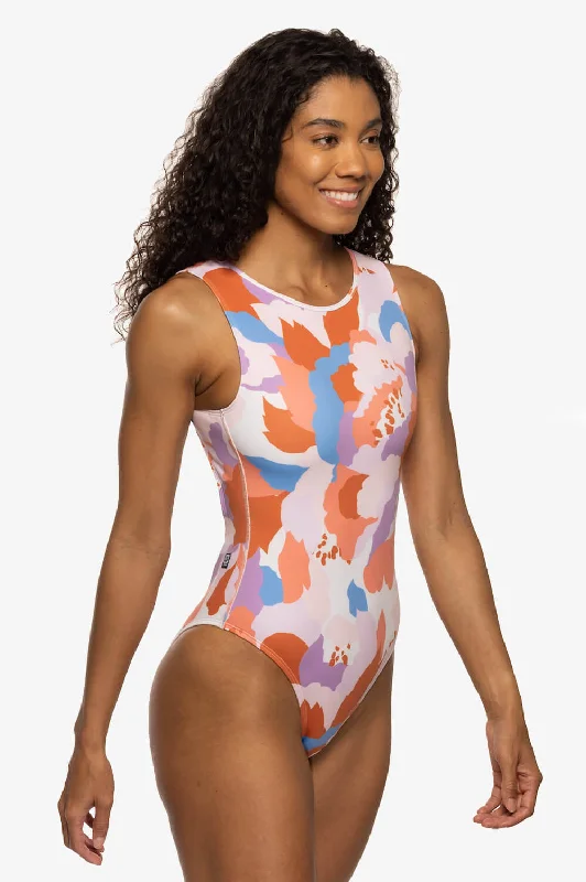 Low-Waisted One-Pieces for Relaxed -Leilani Surf One Piece - Polynesia