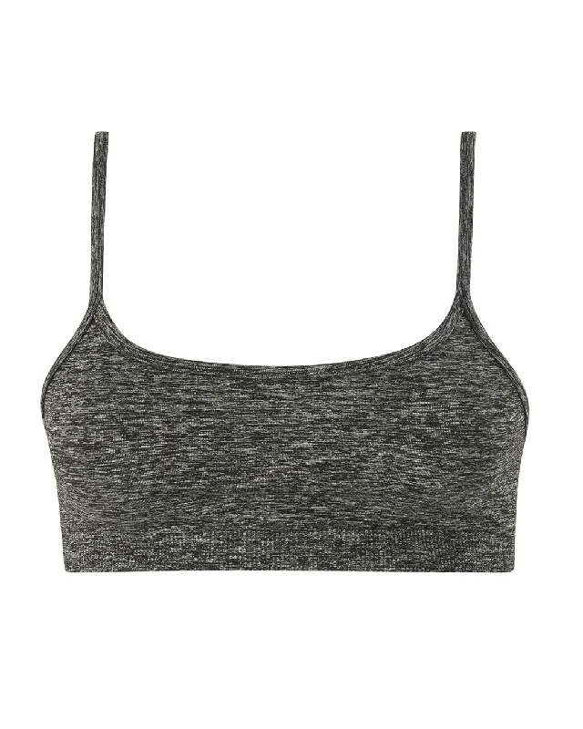 Linen One-Pieces for Breathable -SINCERE Bra Top | Marl